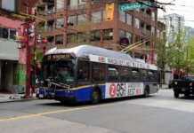 TransLink улучшает надёжность автобусов на Гастингс-стрит в Ванкувере