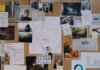 Полиция Гамильтона разыскивает подозреваемого в нападении на станции GO A detailed crime investigation board filled with photos, maps, and red strings connecting clues and evidence.