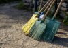 Канада ужесточает наказание за кражу меди и преступления против инфраструктуры A group of colorful brooms standing on a dirt path outdoors, perfect for cleaning themes.