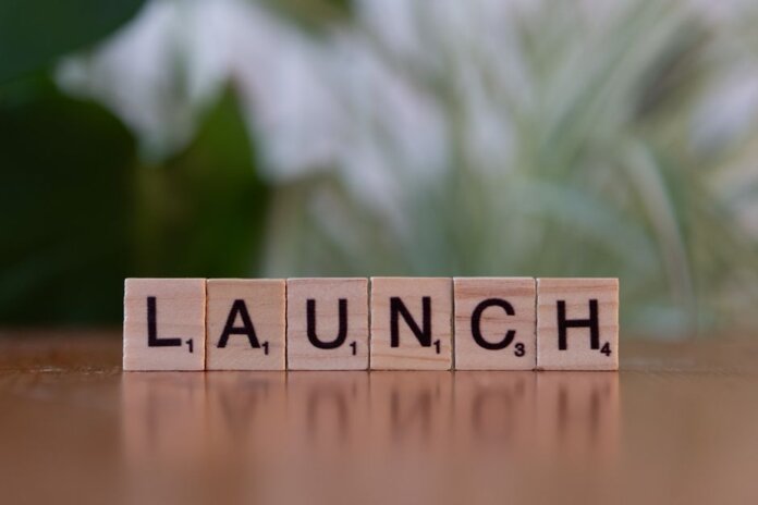 Scrabble tiles spelling 'launch' reflecting entrepreneurship and innovation. Scrabble tiles spelling 'launch' reflecting entrepreneurship and innovation.