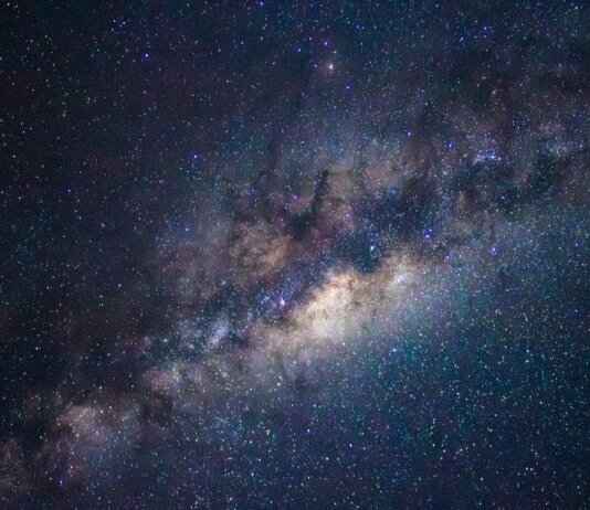 A breathtaking capture of the Milky Way galaxy showcasing the vastness of space.